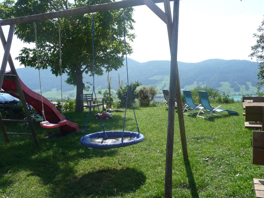 Familienferienhof Stabauer Zell am Moos Exteriör bild