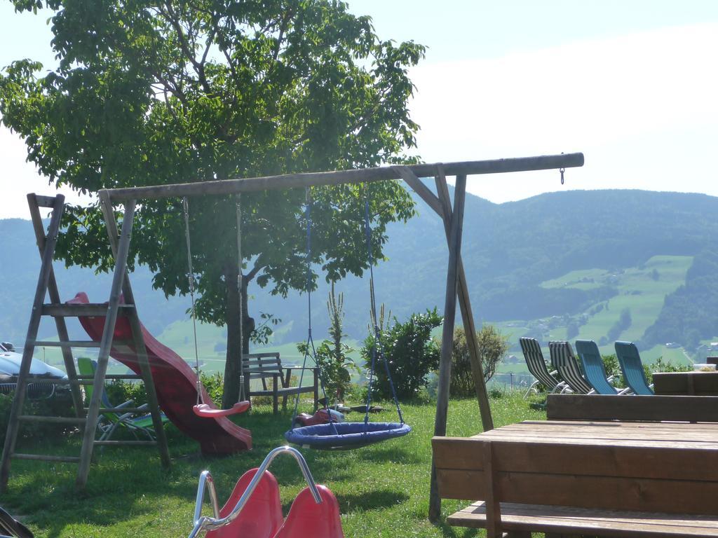 Familienferienhof Stabauer Zell am Moos Exteriör bild