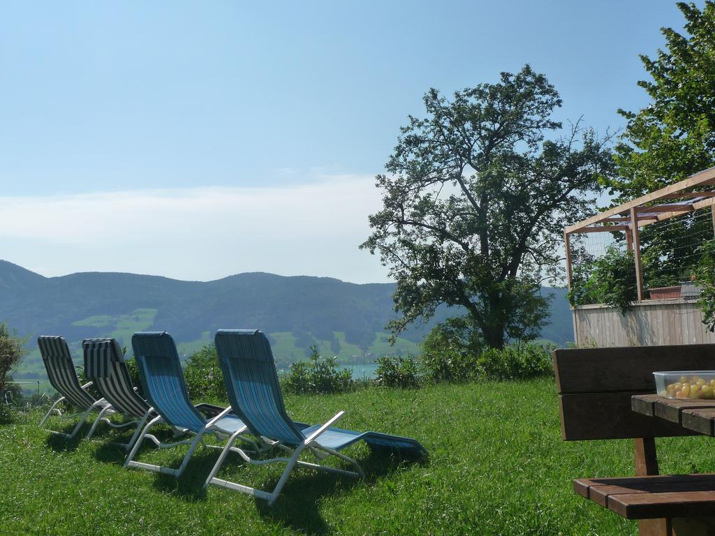 Familienferienhof Stabauer Zell am Moos Exteriör bild