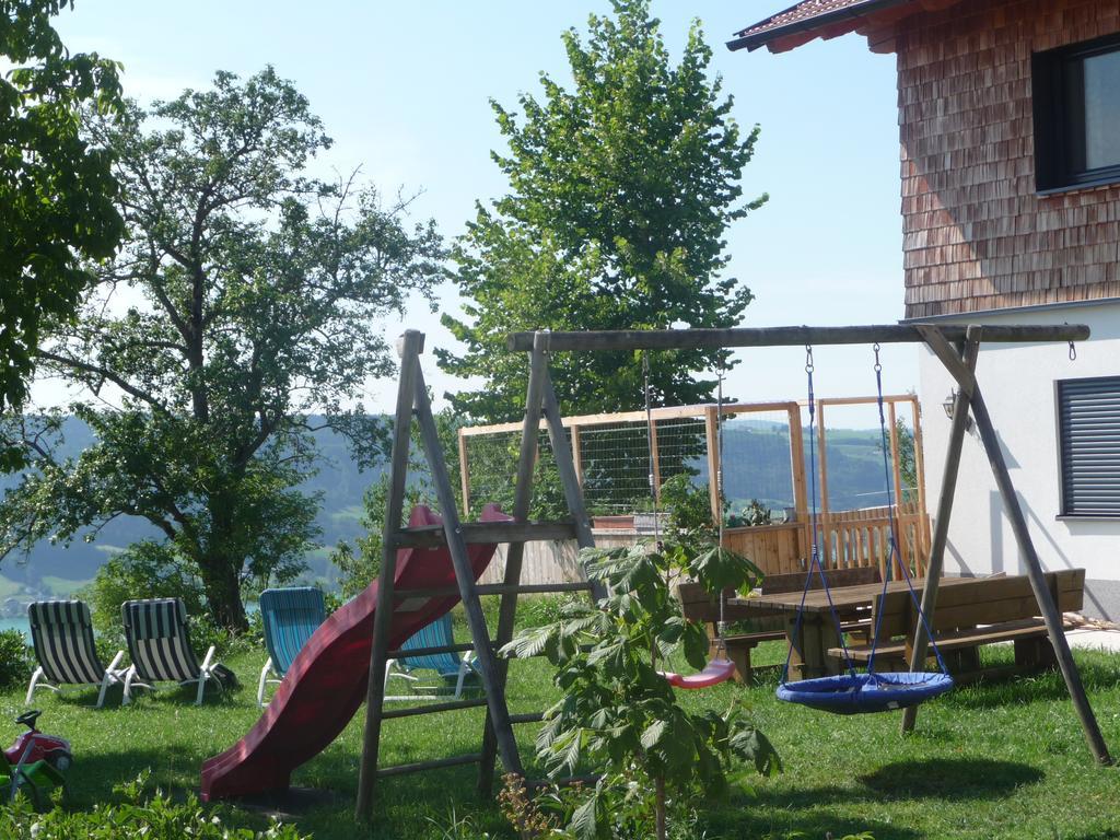 Familienferienhof Stabauer Zell am Moos Exteriör bild